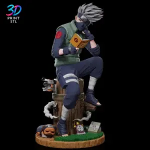 Kakashi Hatake Naruto | 3D Print Model | STL