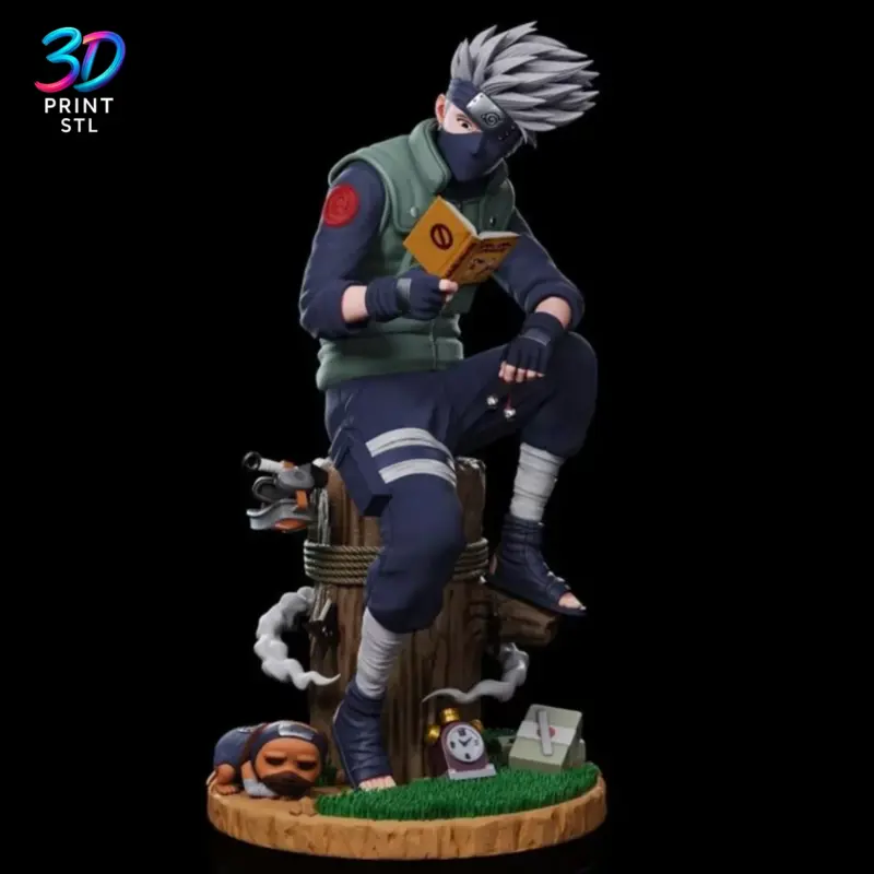 Kakashi Hatake Naruto | 3D Print Model | STL - Image 2