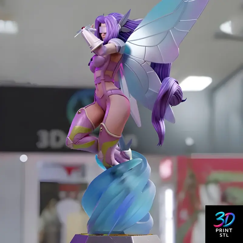Kazemon Digimon | 3D Print Model | STL - Image 3