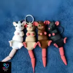 Kelroli Rat Keychain | 3D Print File | STL
