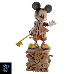 Mickey Kingdom Hearts | STL for 3D Printers