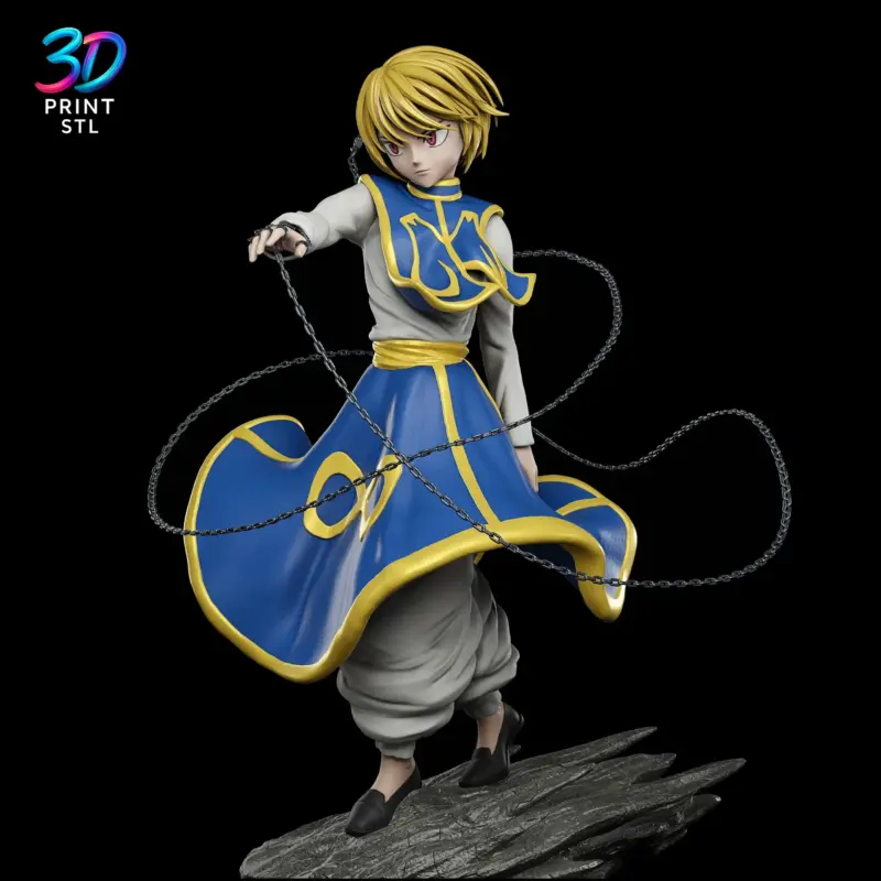 Kurapika Hunter x Hunter | 3D Print Model | STL - Image 2
