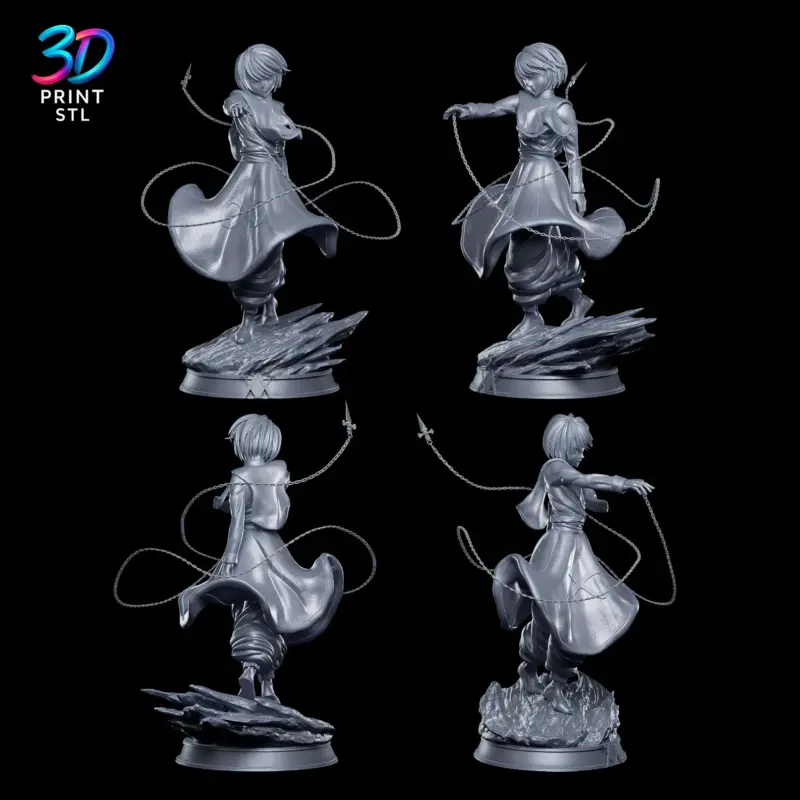 Kurapika Hunter x Hunter | 3D Print Model | STL - Image 5