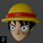 Luffy Grinder One Piece | 3D Print File | STL