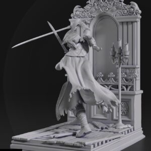 Lady Maria Figure Bloodborne | 3D Print Model | STL