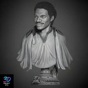 Lando Calrissian Bust Star Wars | STL for 3D Printers