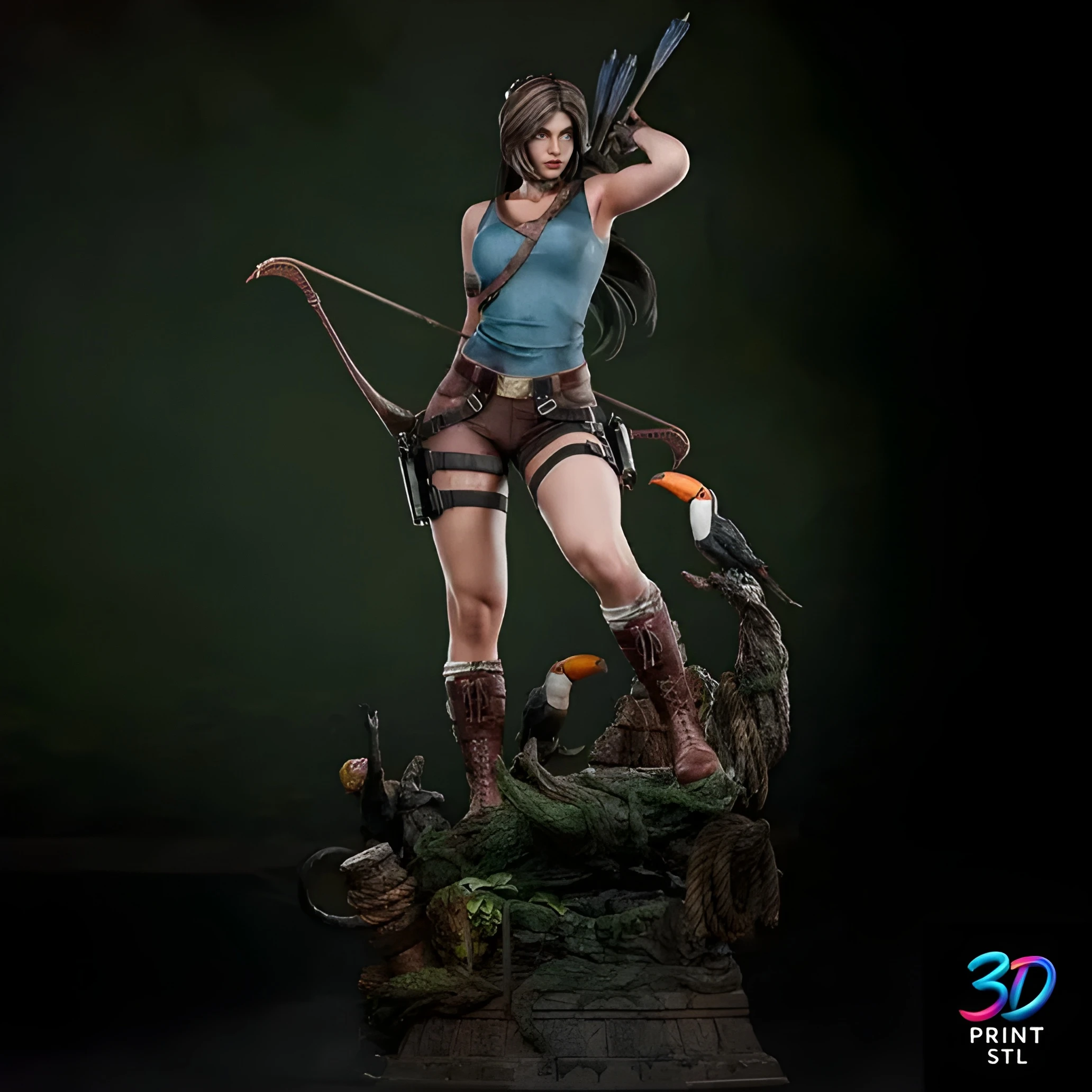 Lara Croft | STL for 3D Printers