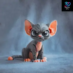 Larry The Sphynx | STL for 3D Printers
