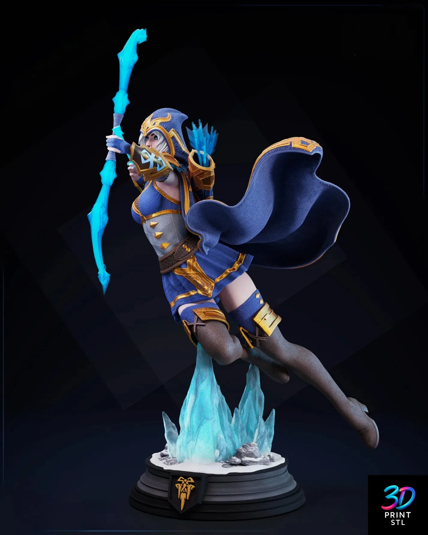 Ashe League of Legends | 3D Print File | STL - Image 10