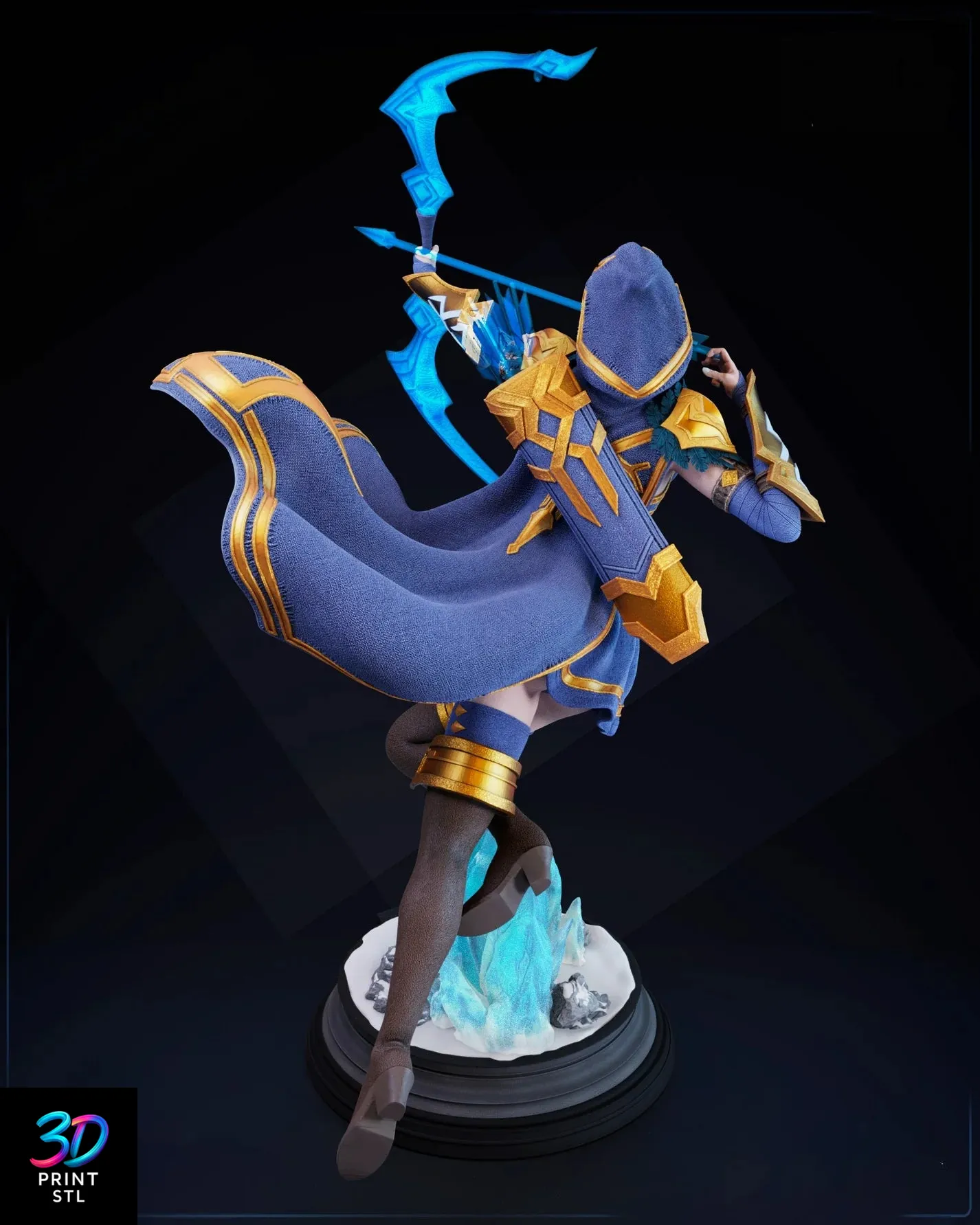 Ashe League of Legends | 3D Print File | STL - Image 11