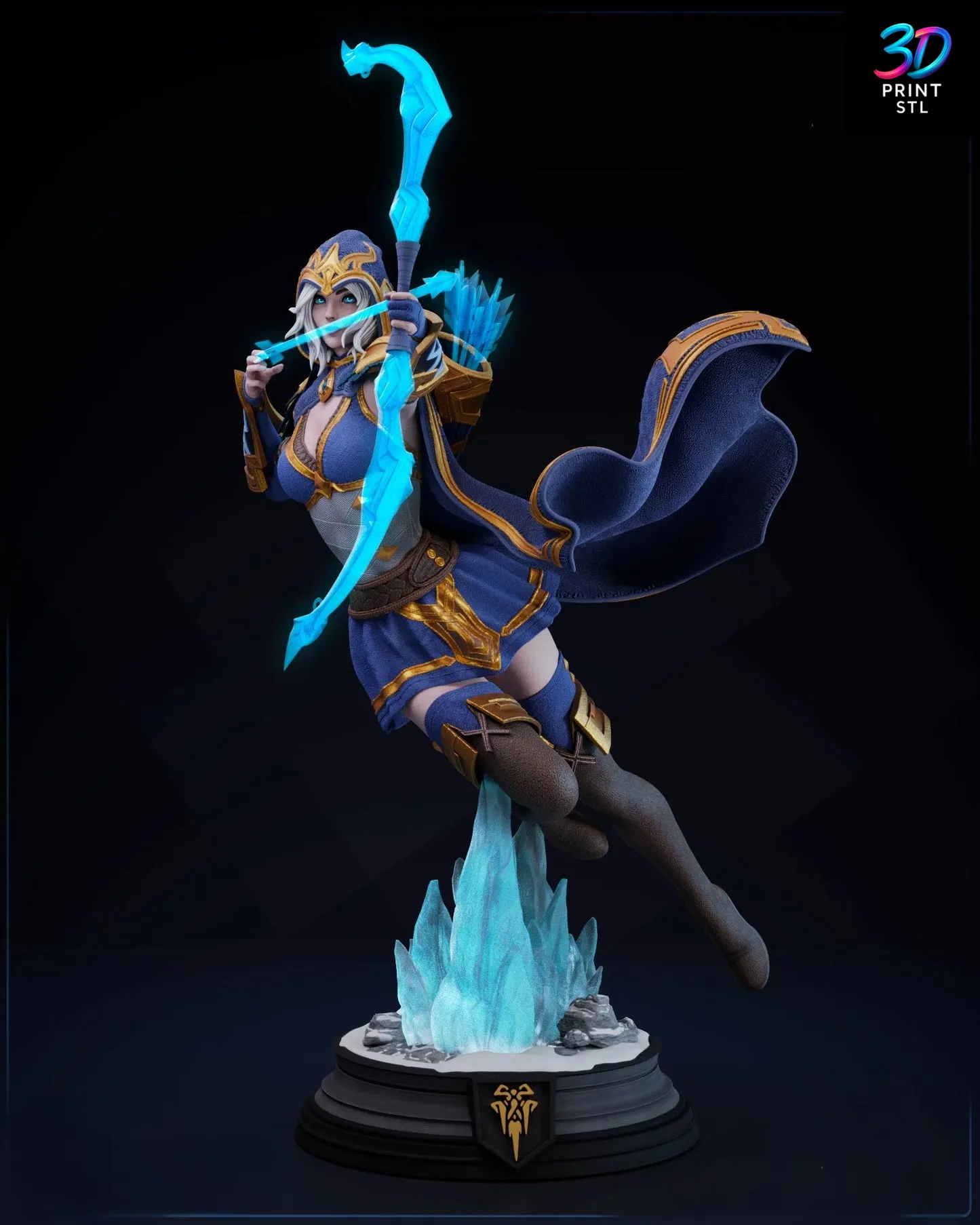 Ashe League of Legends | 3D Print File | STL - Image 5