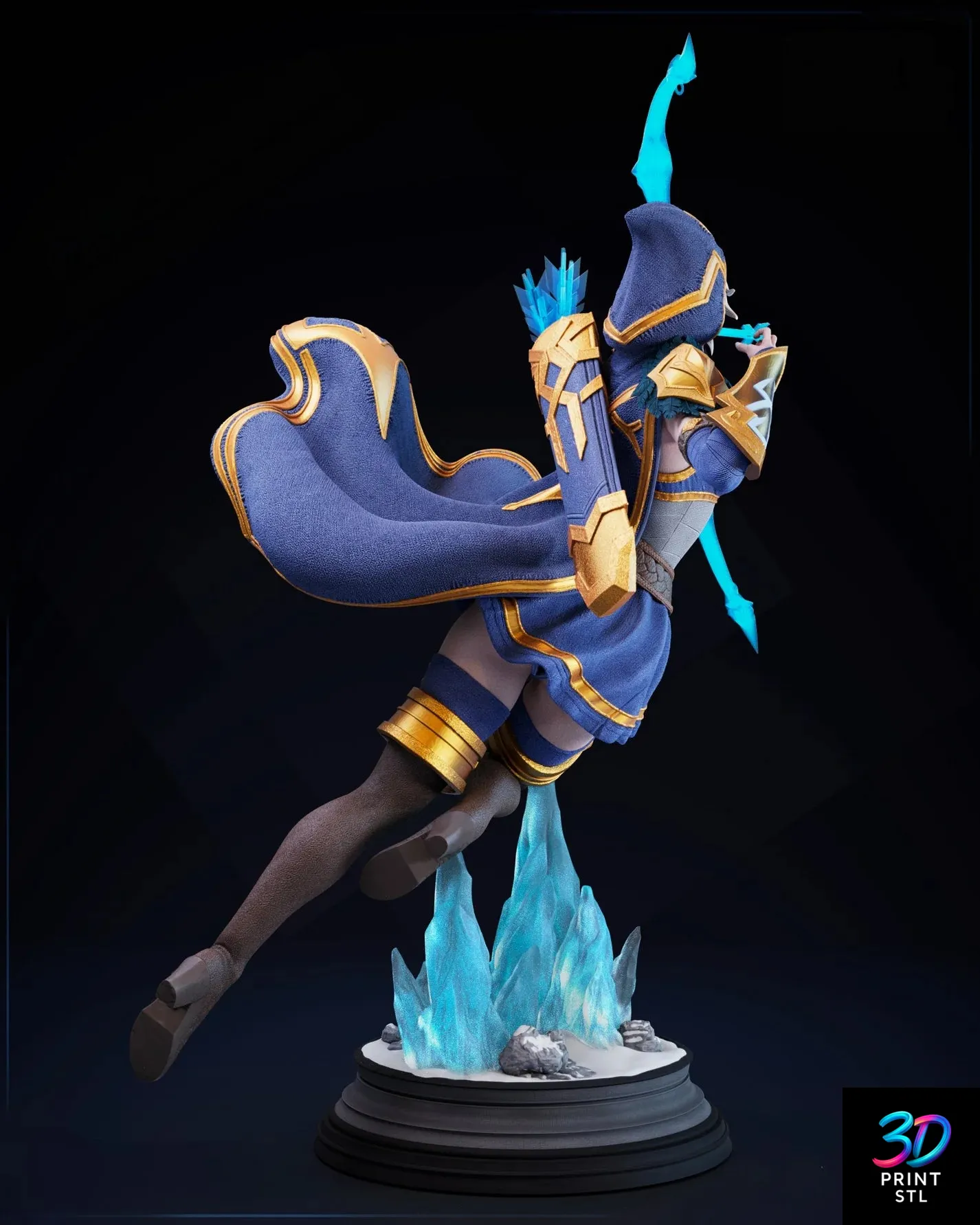 Ashe League of Legends | 3D Print File | STL - Image 7
