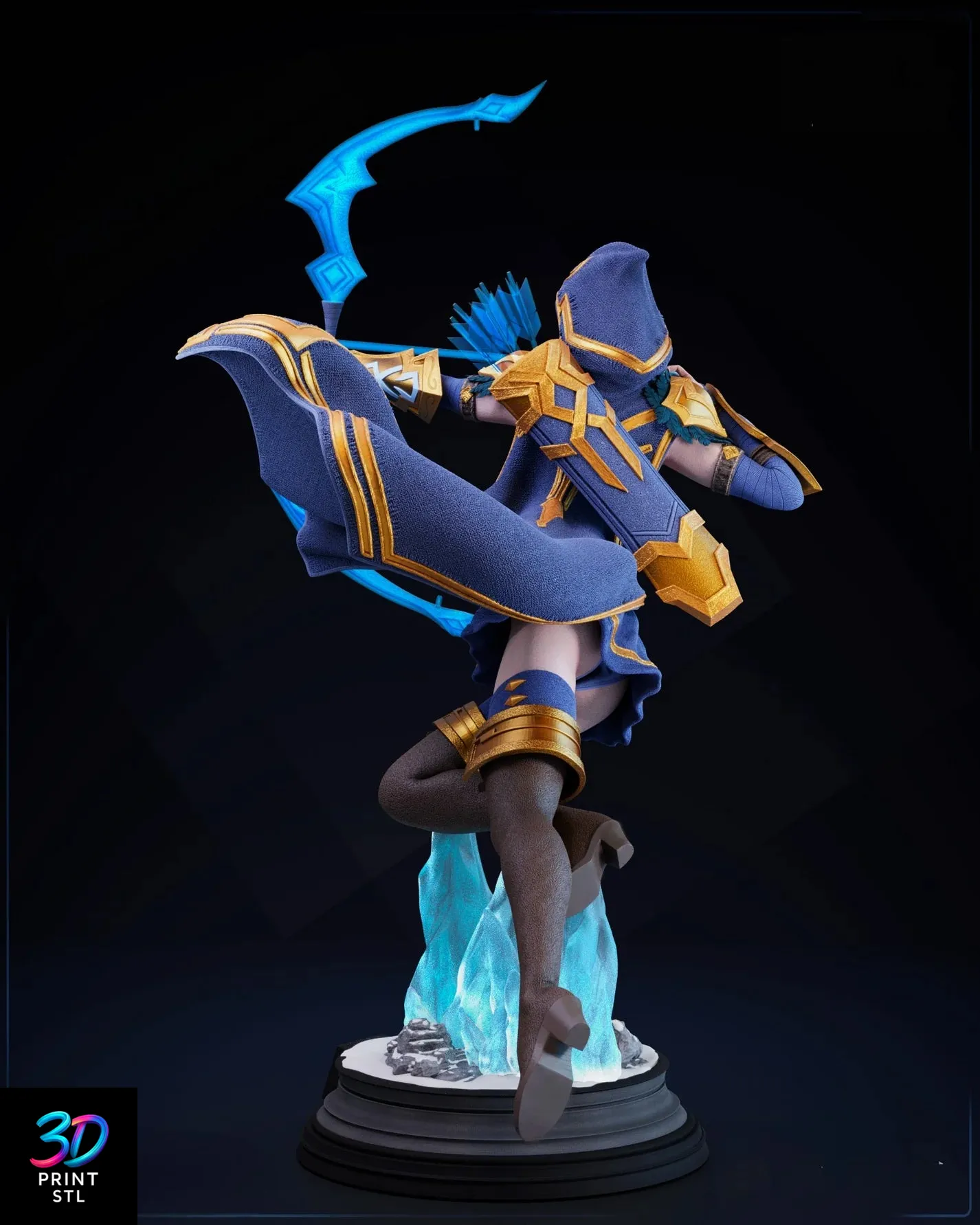 Ashe League of Legends | 3D Print File | STL - Image 8