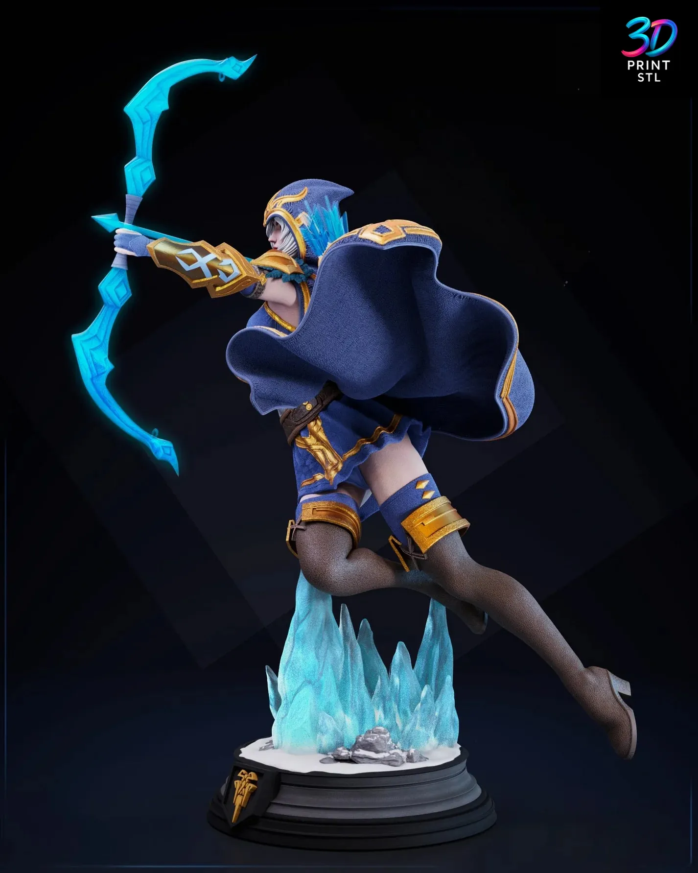 Ashe League of Legends | 3D Print File | STL - Image 9