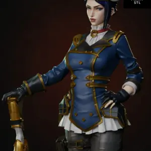 Caitlyn League of Legends | 3D Print File | STL