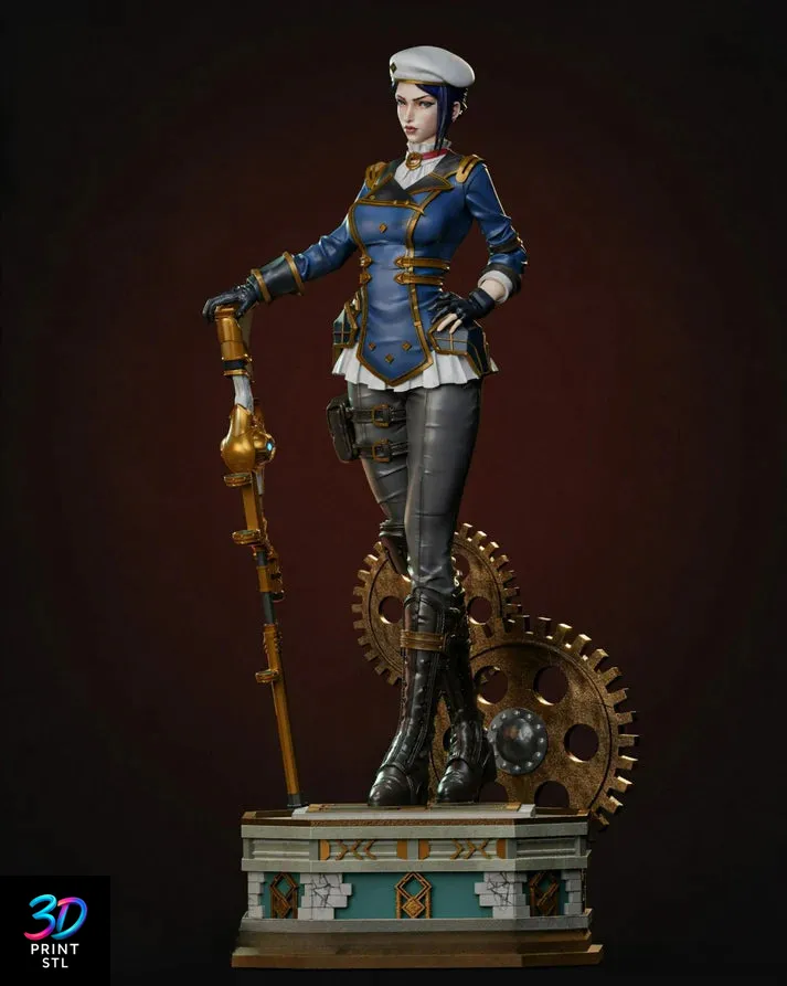 Caitlyn League of Legends | 3D Print File | STL - Image 5