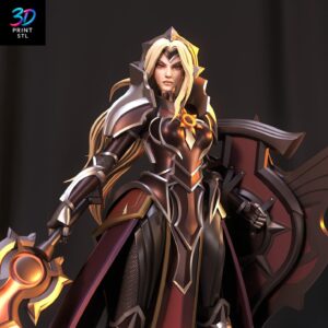 Leona League of Legends | 3D Print Model | STL