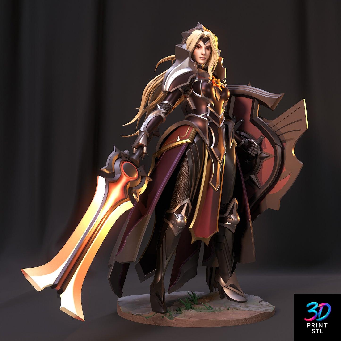 Leona League of Legends | 3D Print Model | STL - Image 4
