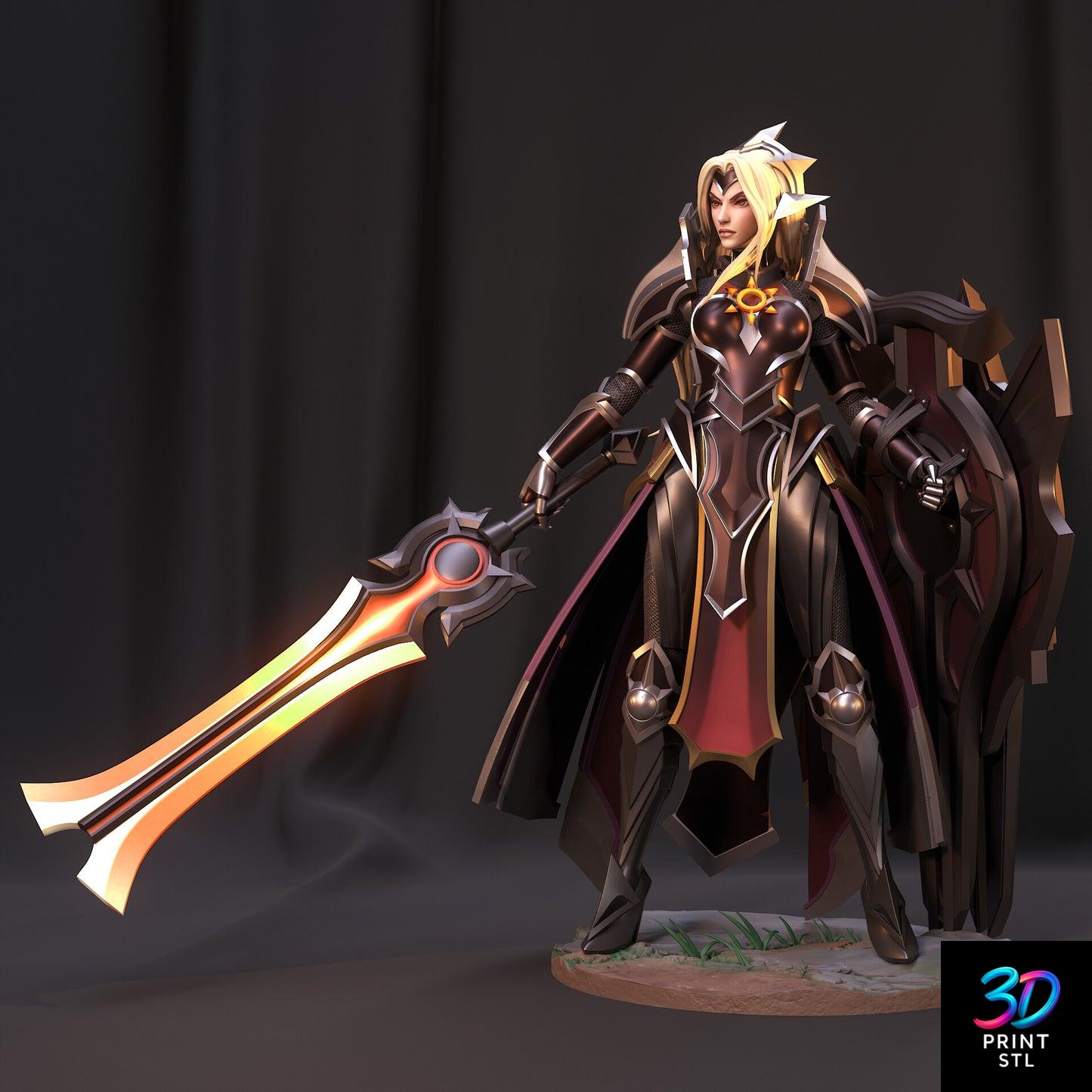 Leona League of Legends | 3D Print Model | STL - Image 5