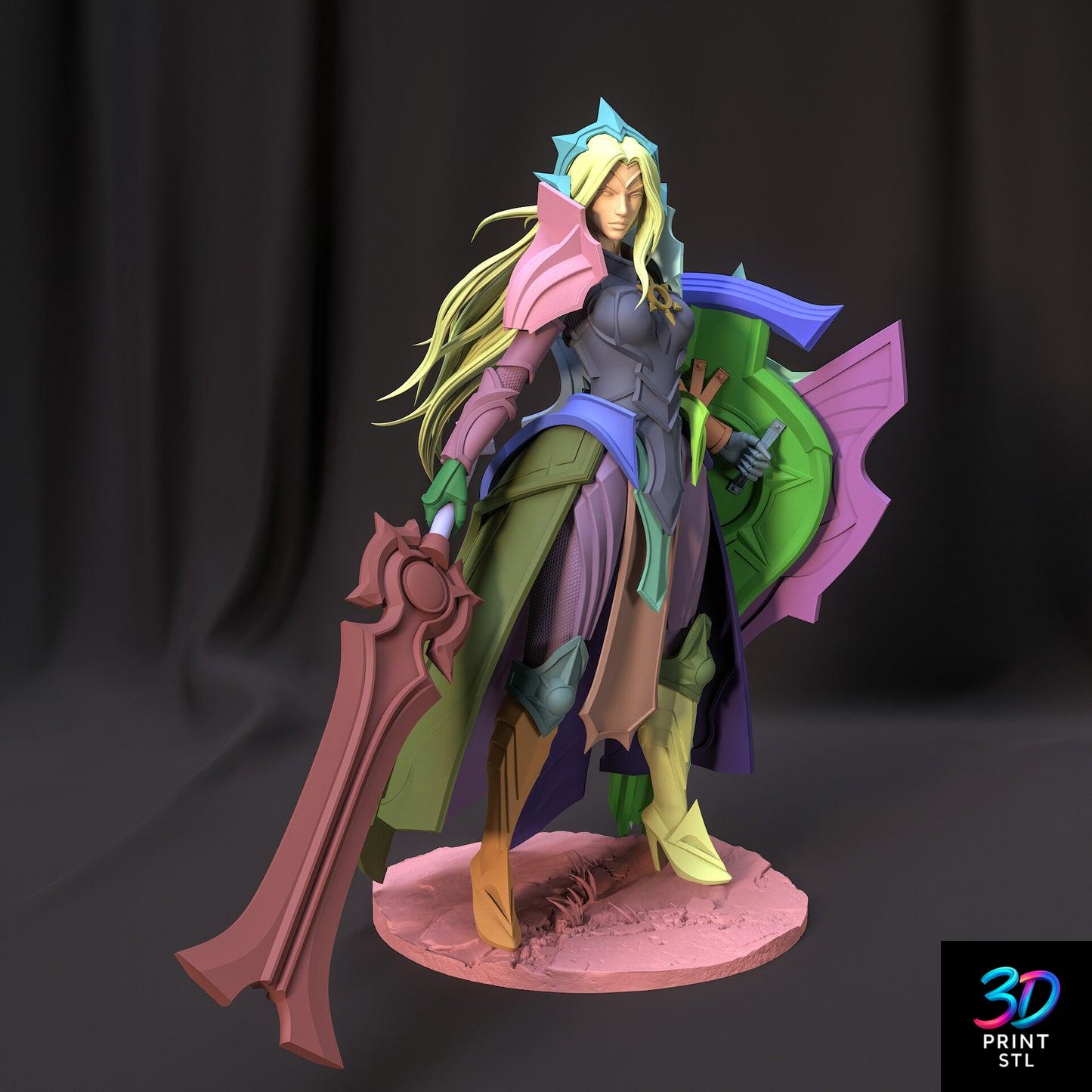 Leona League of Legends | 3D Print Model | STL - Image 9