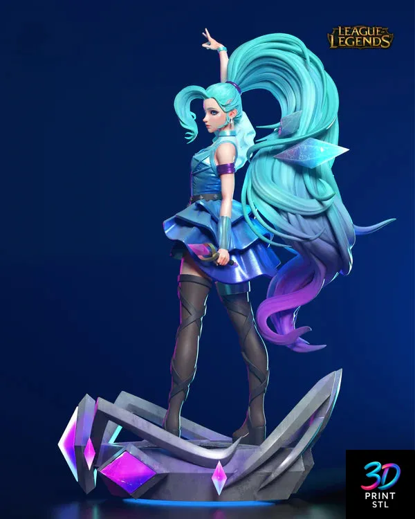 Seraphine League of Legends | 3D Print File | STL - Image 2