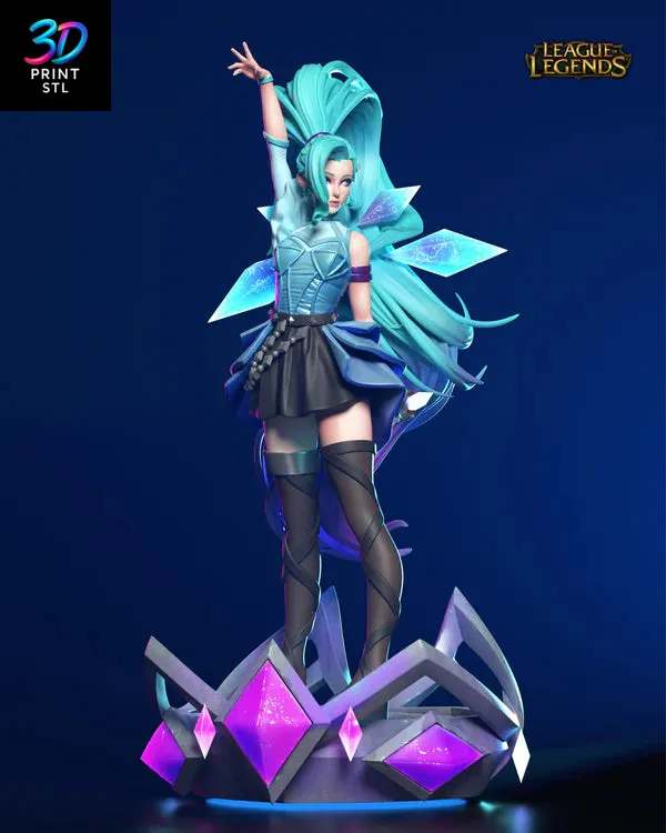 Seraphine League of Legends | 3D Print File | STL - Image 3