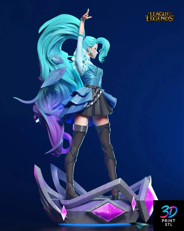 Seraphine League of Legends | 3D Print File | STL - Image 4