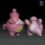 Lickitung and Lickilicky Pokémon | STL for 3D Printers
