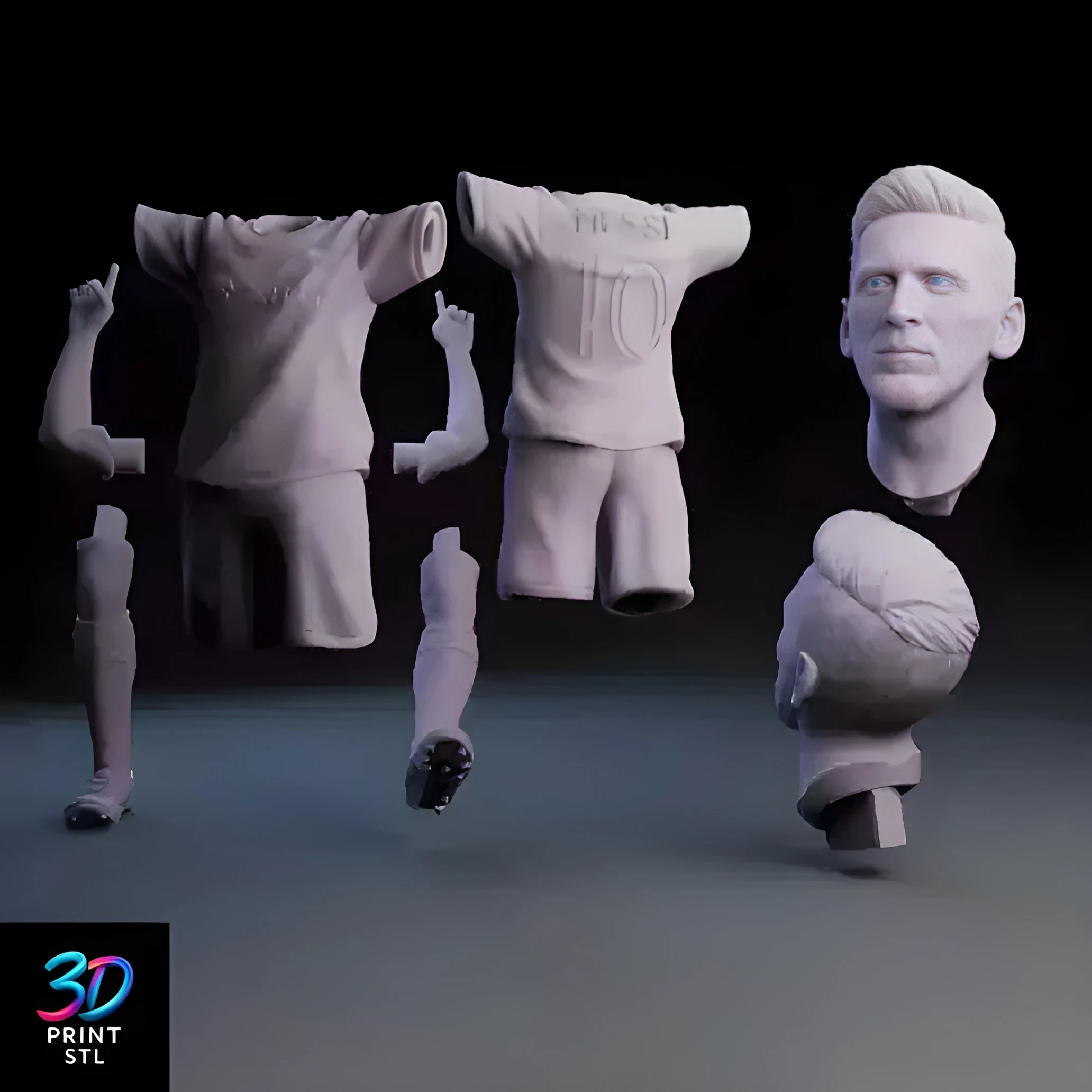 Lionel Messi | STL for 3D Printers