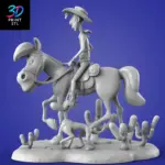 Lucky Luke Diorama | STL for 3D Printers
