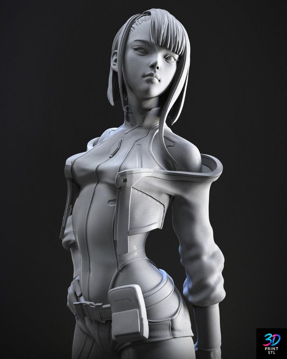 Lucy Cyberpunk Edgerunners | 3D Print File | STL - Image 4