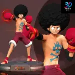 Luffy Afro One Piece | 3D Print Model | STL