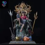 Luffy on the Throne Figure One Piece | 3D Print File | STL