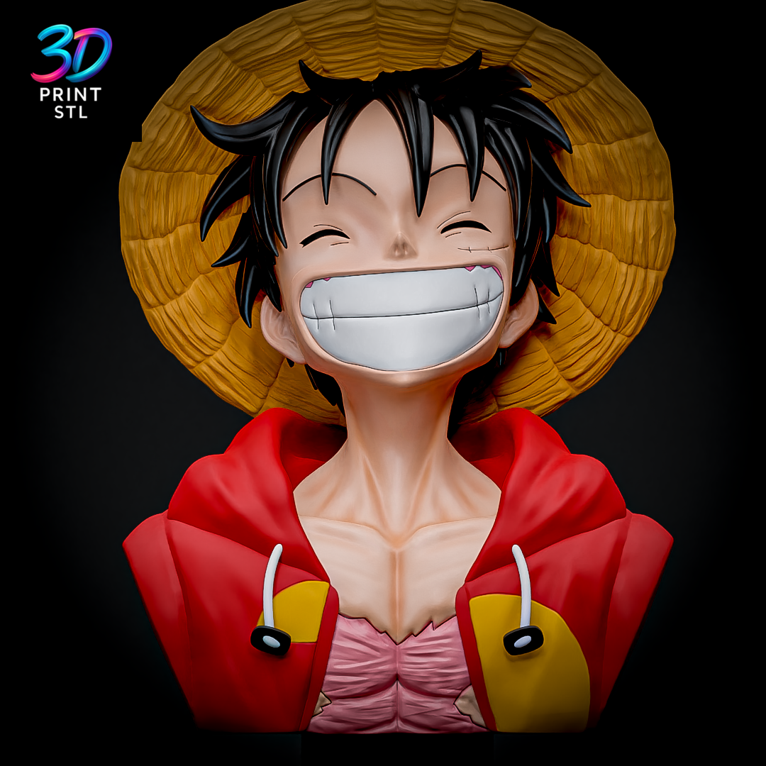 Monkey D. Luffy Pirate Captain | One Piece STL 3D Print