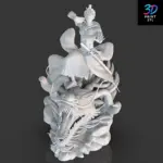 Luffy vs Kaido One Piece | STL for 3D Printers