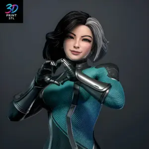 Luna Snow Seol Hee STL 3D Print Model 2