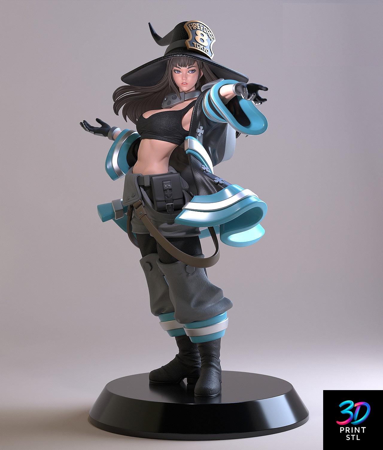 Maki Oze Fire Force | 3D Print Model | STL - Image 4