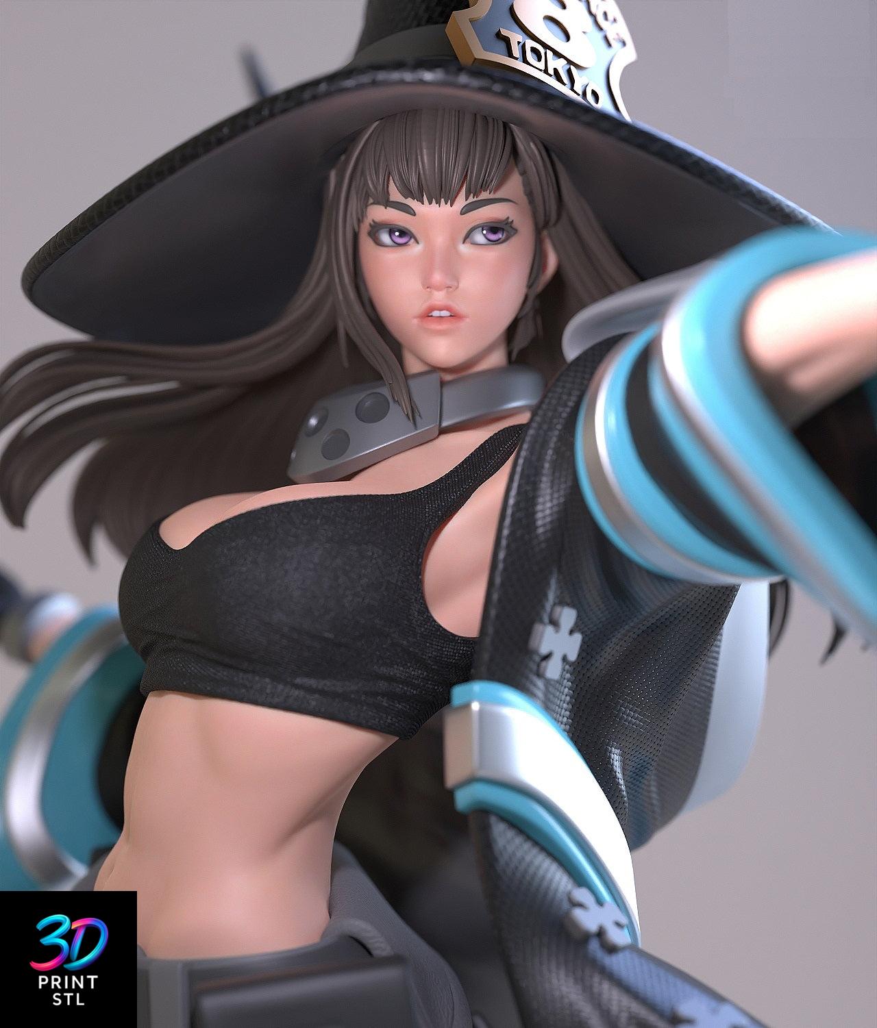 Maki Oze Fire Force | 3D Print Model | STL - Image 5