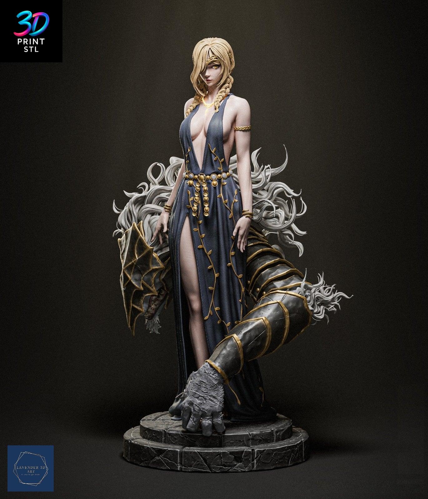 Marika Figure Elden Ring | 3D Print Model | STL - Image 2