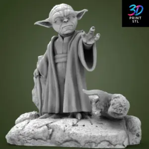 Master Yoda Figure Star Wars | STL for 3D Printers
