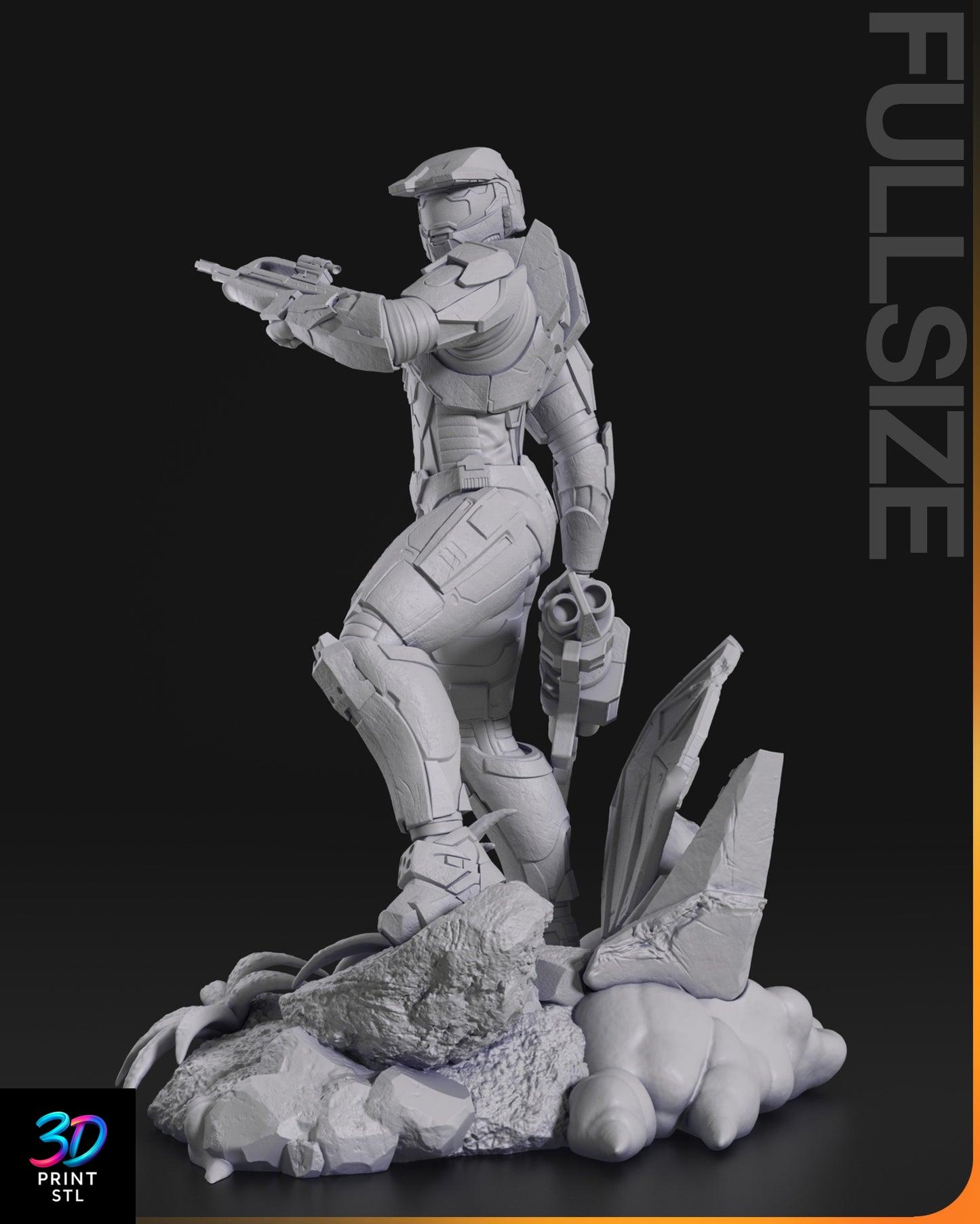 Master Chief Halo | 3D Print File | STL - Image 7