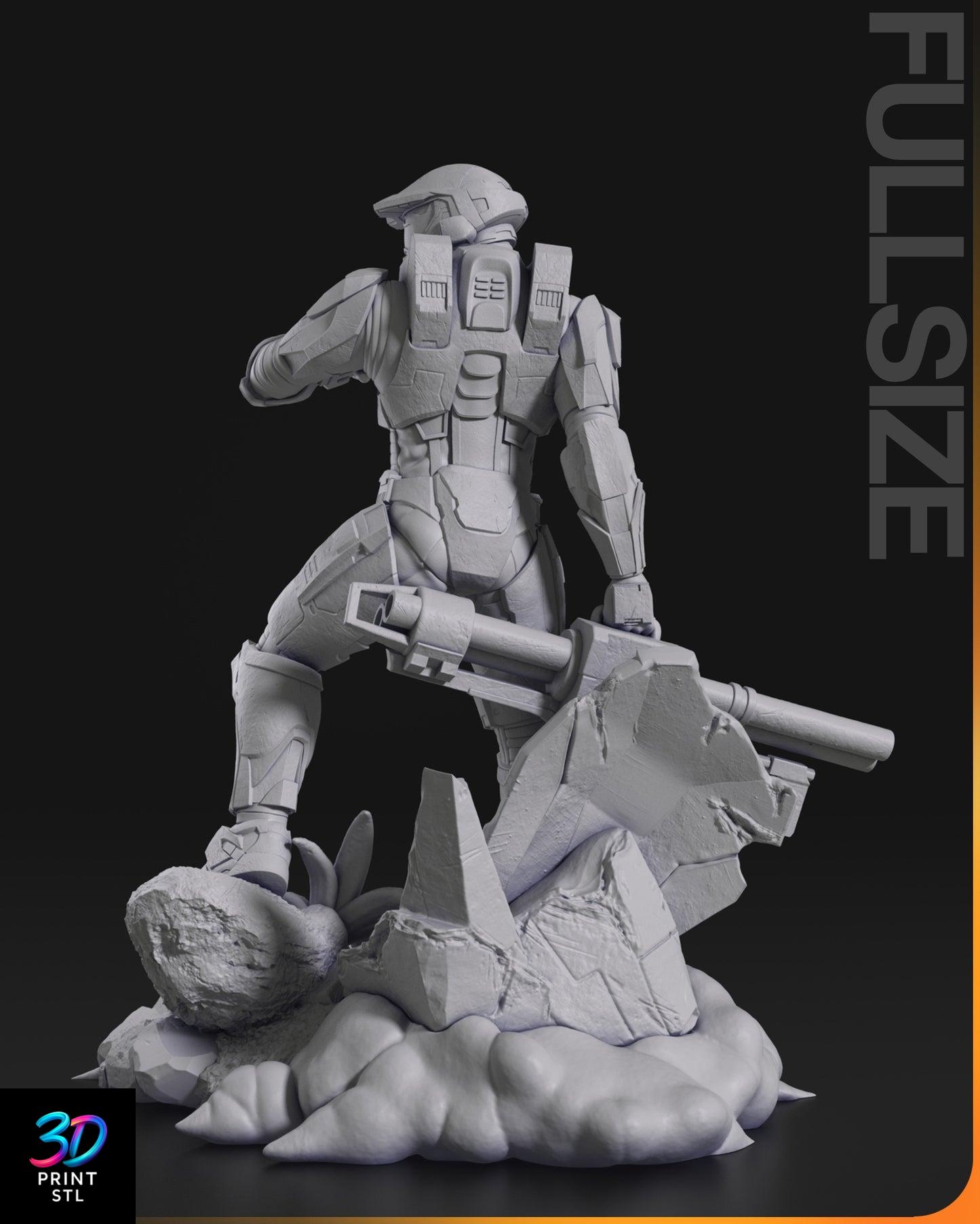 Master Chief Halo | 3D Print File | STL - Image 2