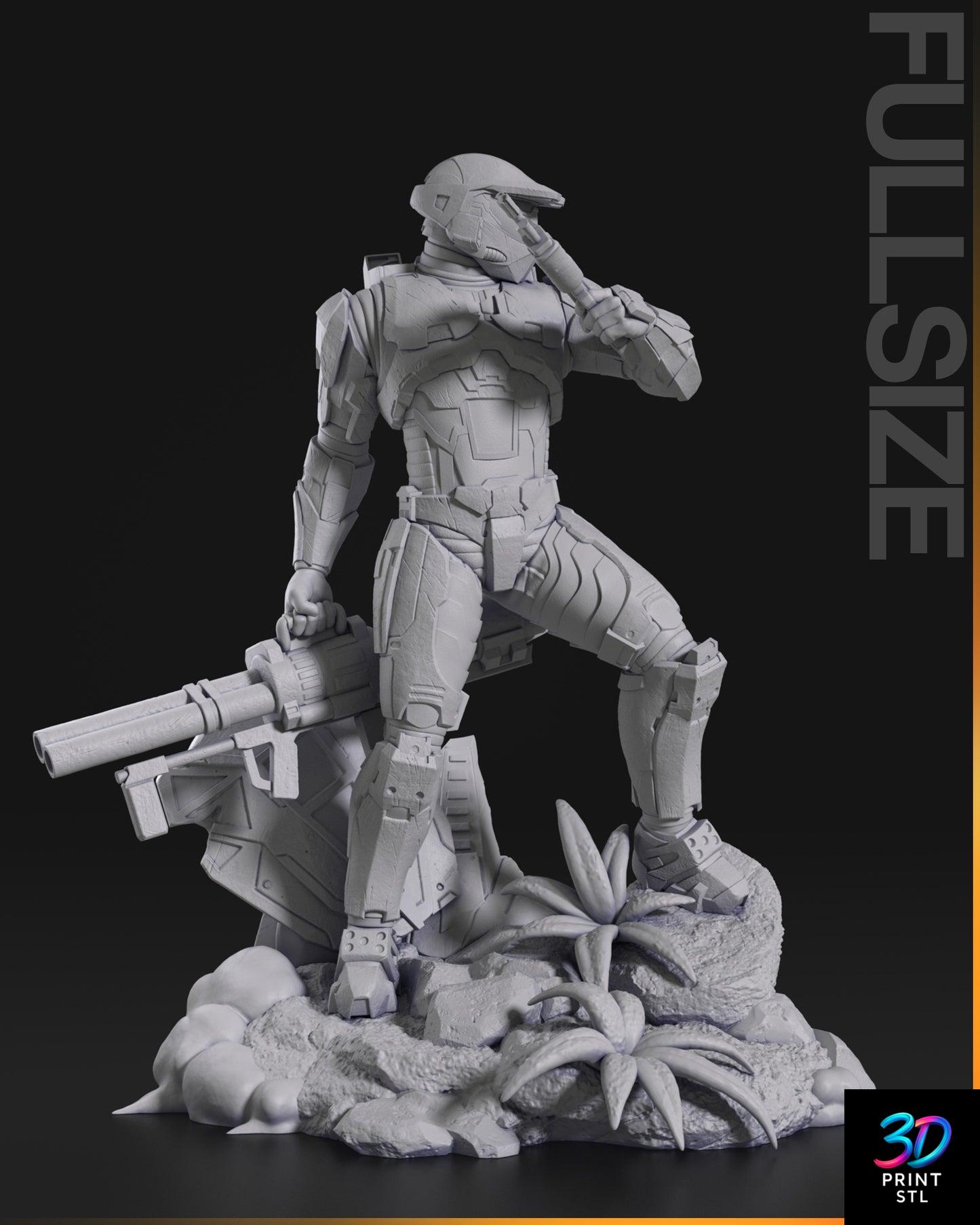 Master Chief Halo | 3D Print File | STL - Image 6