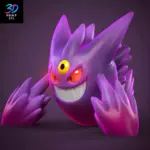 Mega Gengar Pokémon | STL for 3D Printers
