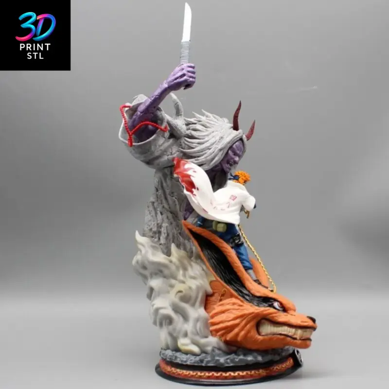 Minato Namikaze Diorama Naruto | 3D Print File | STL - Image 4