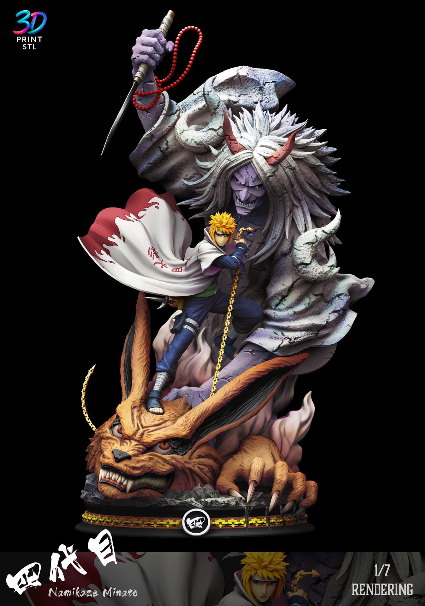 Minato Namikaze Figure Naruto | STL for 3D Printers - Image 2