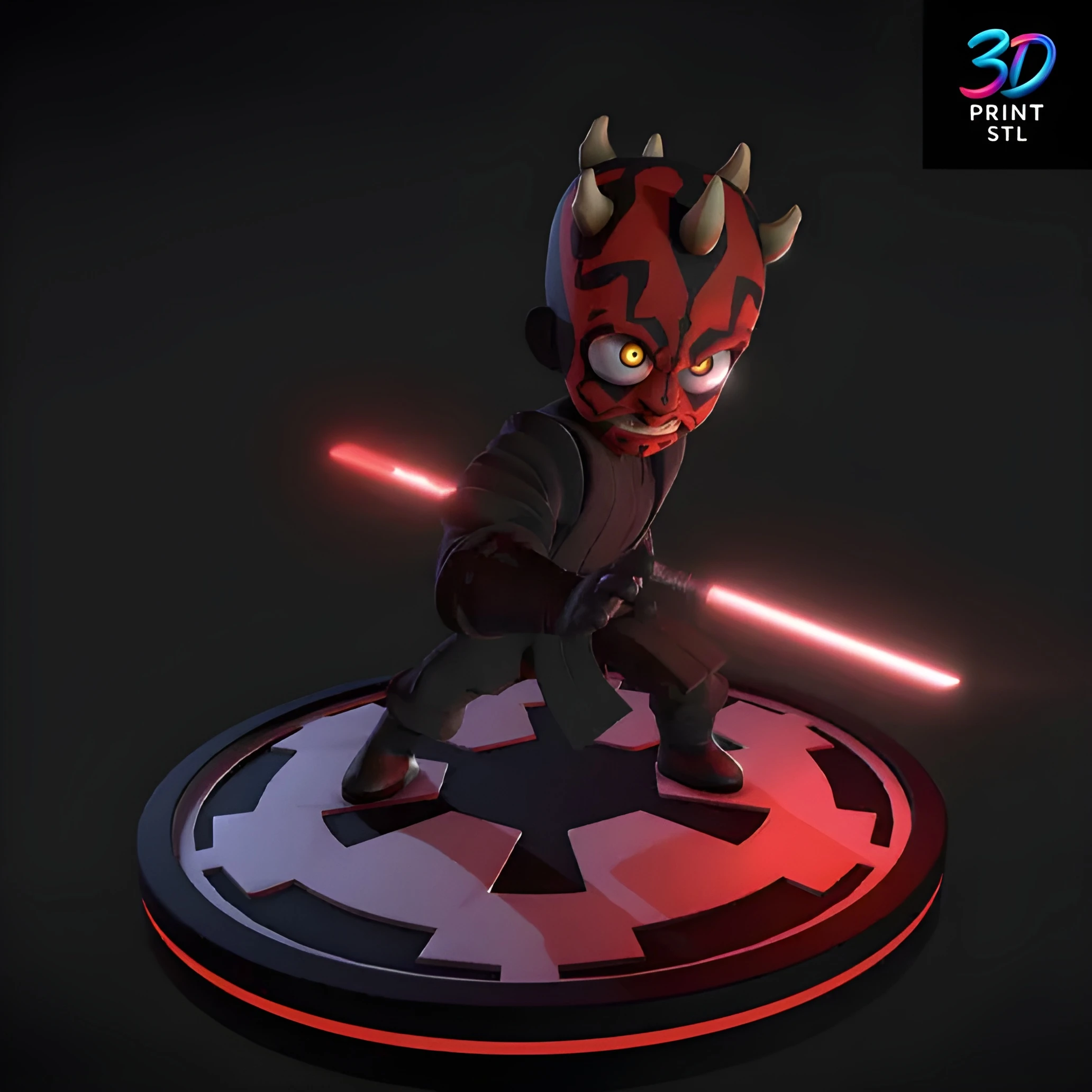 Darth Maul Star Wars | 3D Print File | STL