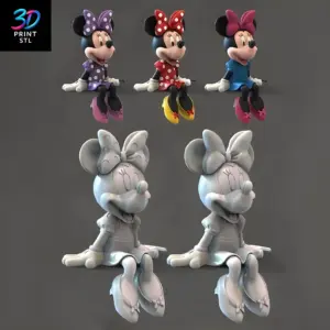 Minnie | 3D Print File | STL