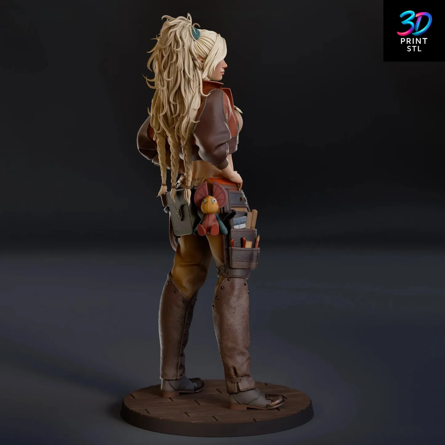 Gemma Figure Monster Hunter | 3D Print File | STL - Image 4
