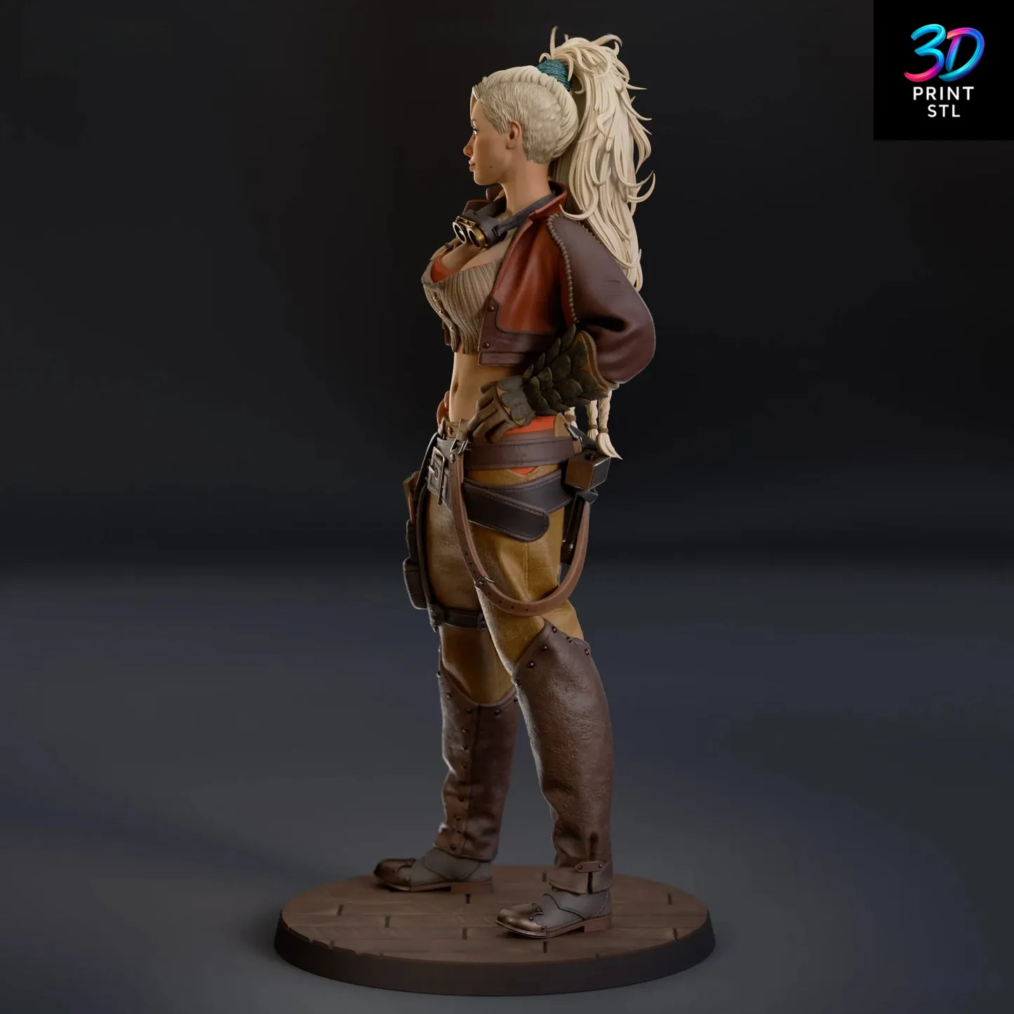 Gemma Figure Monster Hunter | 3D Print File | STL - Image 5